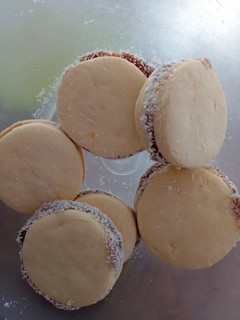 Una foto de Alfajores de maicena