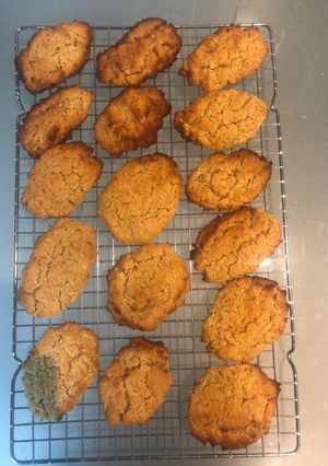 Una foto de Galletas de mantequilla de maní saludable