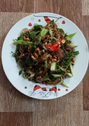 Hình của món Hương hoa lườn quanh.