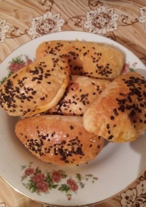 عکسی از دستور پیراشکی گوشت