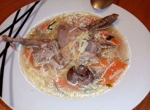 O poză a rețetei Supă de porumbel cu tăieței de casă🍜.