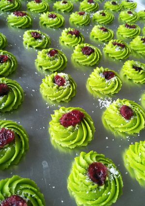 Foto resep Pandan Gula Malaka cookies