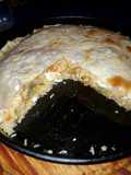 Tarta de verdura con arroz y paty