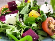 Una foto de ensalada con chia