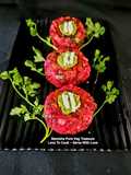 Beetroot Paneer Potato Patties