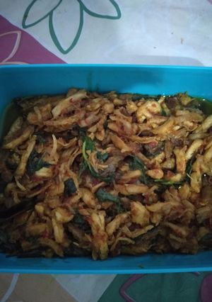 Foto resep Ayam suwir kemangi pedas manis