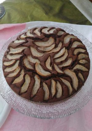 Foto di Torta cioccolato e pere