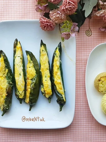 Cara Mudah Membuat Resep Perkedel Tahu Bungkus Cabe Hijau/Bawang Bombay (pakai air fryer) yang  Bikin Ketagihan Anti Ribet, Lezat Sekali