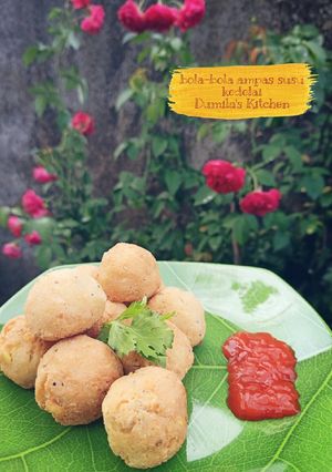 Foto resep 15. Bola-bola ampas susu kedelai