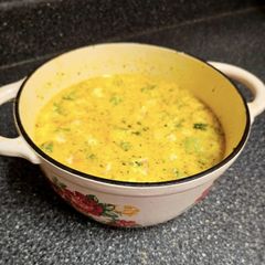 A picture of Broccoli Cheese Soup.