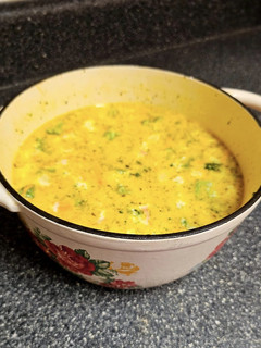A picture of Broccoli Cheese Soup.