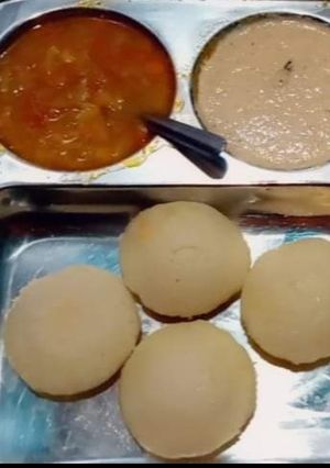 सांबर इडली (sambar idli recipe in Hindi) रेसिपी मुख्य फोटो