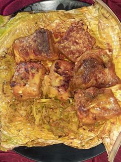 বাঁধাকপি দিয়ে কাতলা মাছের পাতুরি (bandhakopi diye katla macher paturi recipe in Bengali) রেসিপির প্রধান ছবি