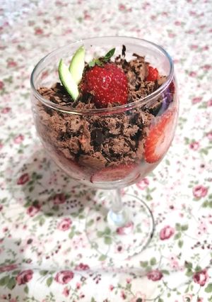 Φωτογραφία της συνταγής Παγωτό σοκολάτα (keto friendly) με στέβια