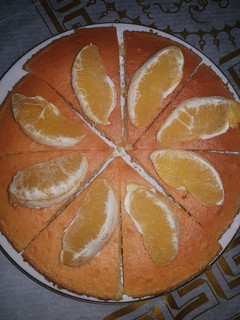 عکسی از دستور کیک پرتقال