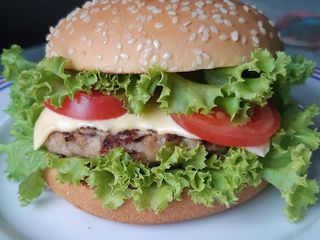 Hamburger แบบง่าย