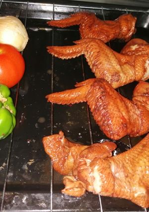 صورة لوصفة شوي اجنحة دجاج طازج