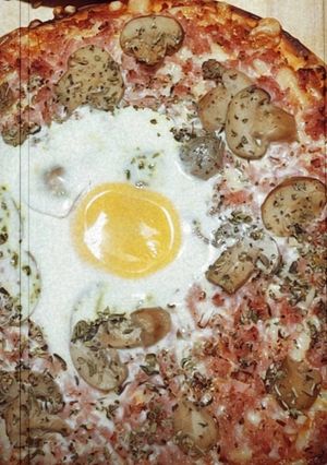 Una foto de Pizza