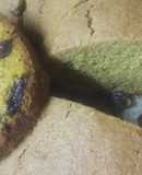 Torta de calabaza (y remolacha) con pasas de uva