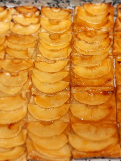 Una foto de Tarta fácil de manzana