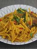 Fideos a la cazuela de cordero