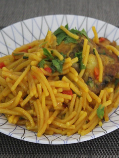 Una foto de Fideos a la cazuela de cordero