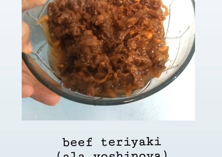 Resep Bulagogi (beef teriyaki) yang Lezat Sekali