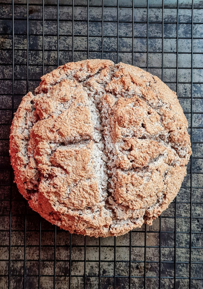 Una foto de Pan de trigo sarraceno EN GRANO 🌾 fermentado 24 h 🌾 sin gluten ni levadura ni masa madre ni harina