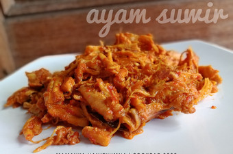 Resep Ayam Suwir Pedas Manis Anti Gagal