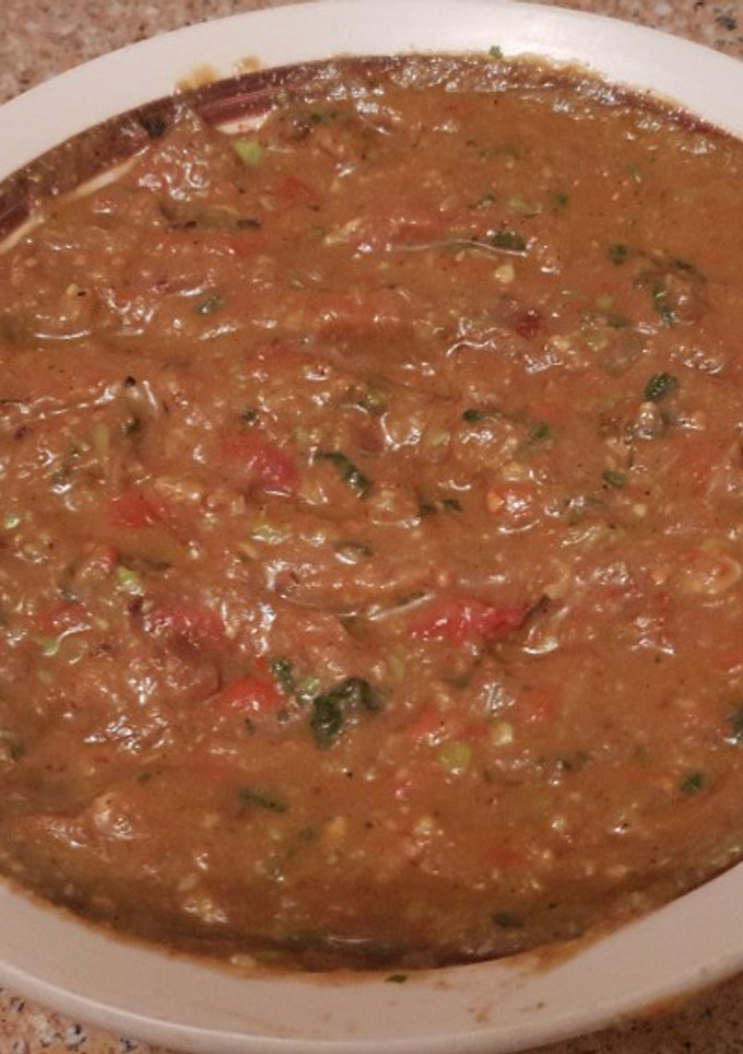 Una foto de Salsa de verduras para acompañar con arroz o carne a la plancha