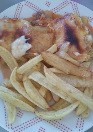 Una foto de Rollitos de zapallo italiano fácil