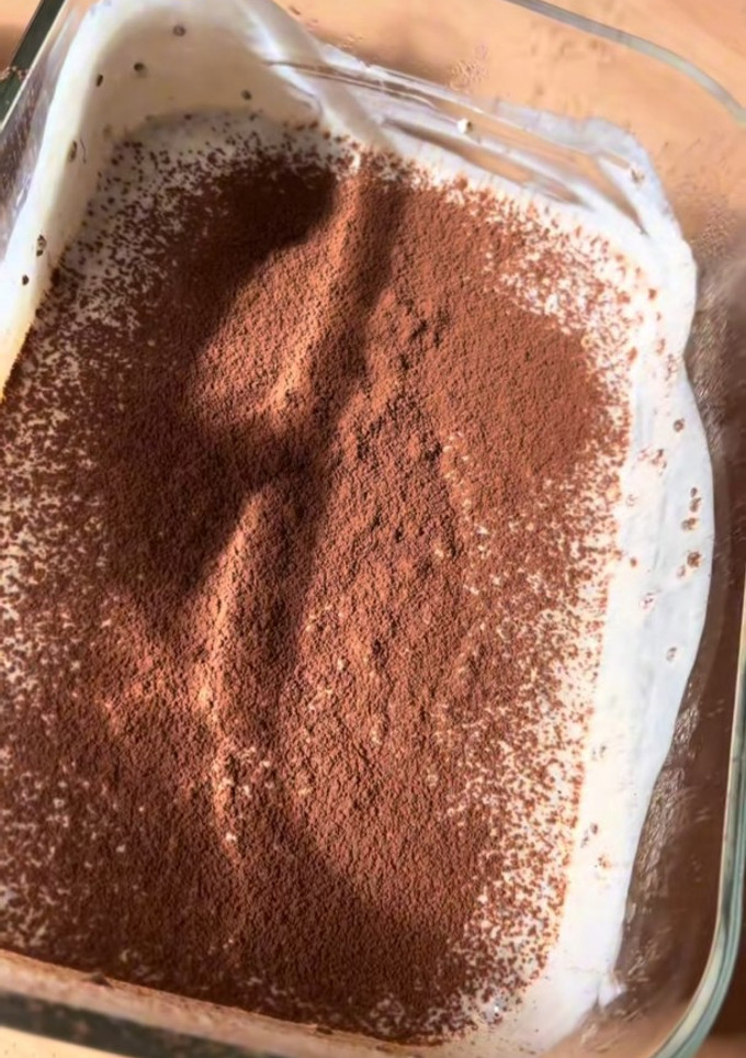 Una foto de Tiramisú con semilla de Chía