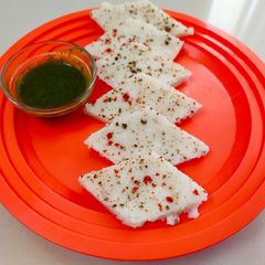 A picture of Idada from Idli Batter.