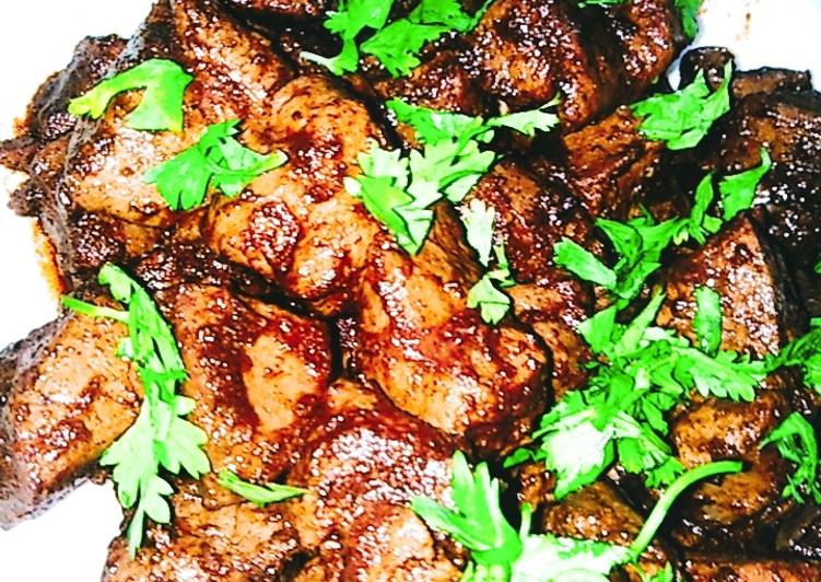 Steps to Make Favorite Tawa fry kaleji