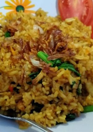 Foto resep Nasi goreng ayam suwir