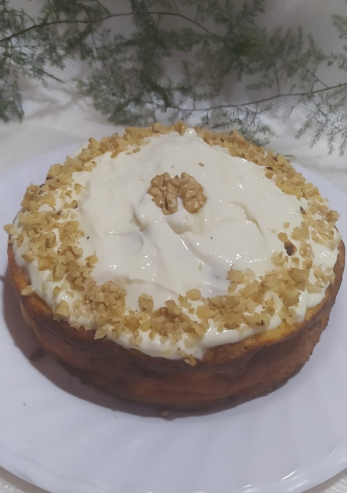 Una foto de Cheesecake & Carrot Cake  - Torta De Queso Y Zanahoria En Una