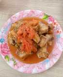 Sườn xào chua ngọt sốt cà