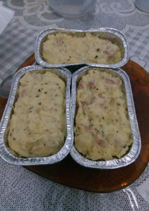 Foto resep Kentang keju susu kukus