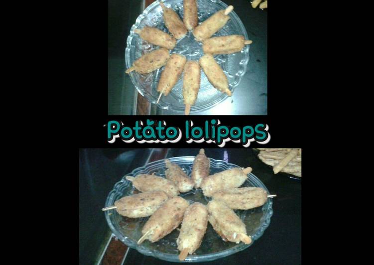 Simple Way to Cook Perfect Potato lolipops