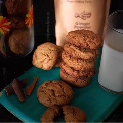 Vegan Gingerbread Cookies-delicious & guilt-free A picture of Vegan Gingerbread Cookies-delicious & guilt-free.