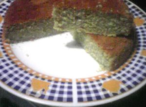 Una foto de Torta de vainilla con harina de maíz