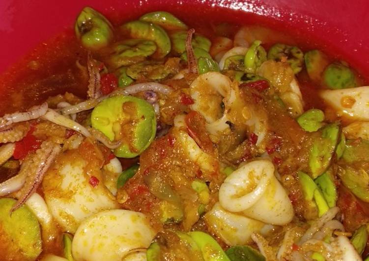 Resep Cumi Sambel Petai 🍀, Lezat