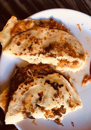 A picture of Sooji dosa.