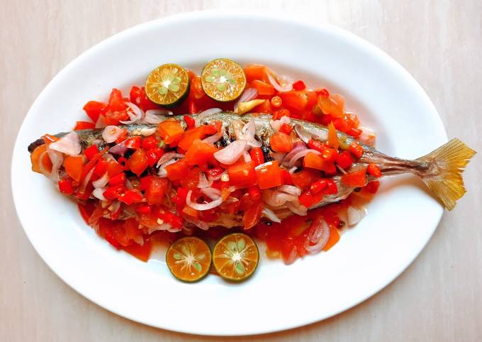 Cara Membuat Ikan bakar dabu-dabu matah Gampang