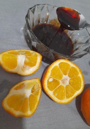 عکسی از دستور سس نارنج و رب انار