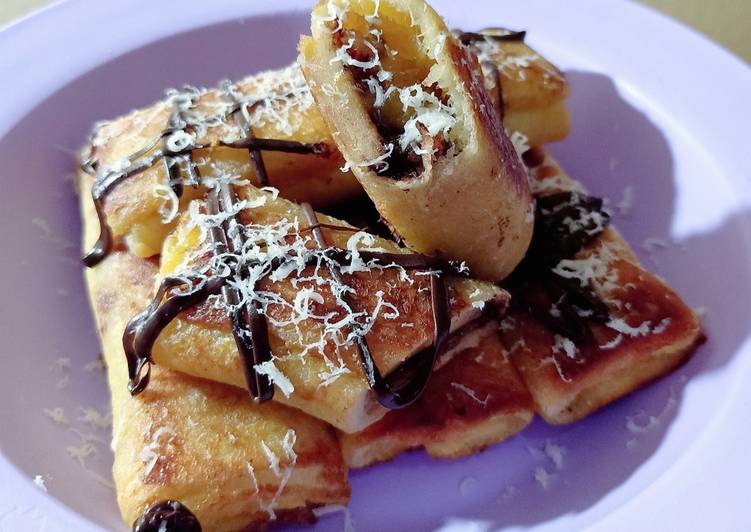 Resep Roti Bakar Pisang Coklat, Menggugah Selera