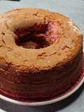 Torta de mezcla preparada, esponjosa