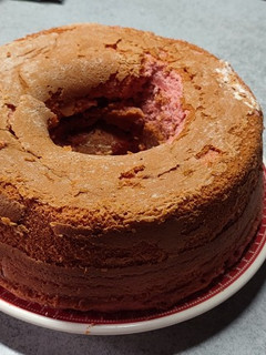 Una foto de Torta de mezcla preparada, esponjosa