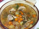 Sup Kentang Ayam Kampung