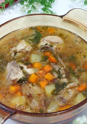 Foto resep Sup Kentang Ayam Kampung
